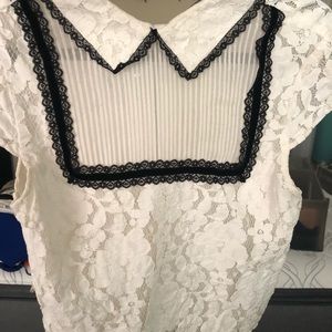 Alice & Olivia Lace Top
